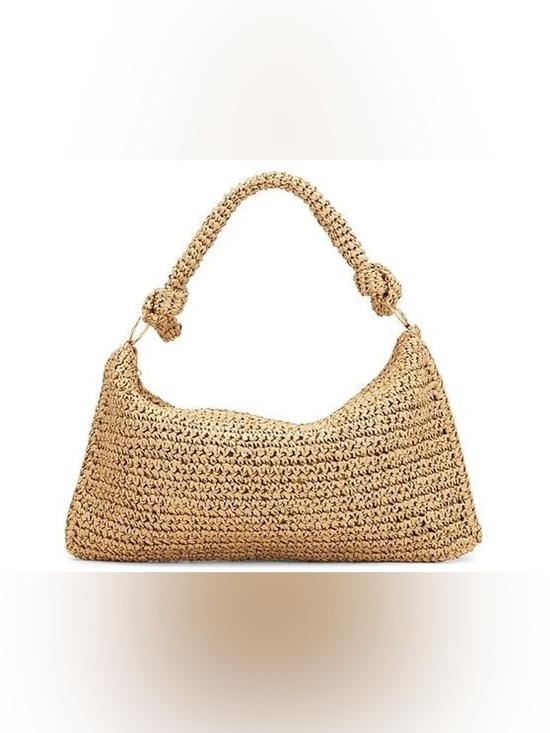 Handbags - REVOLVE | 8 Other Reasons Shelly Crochet Bag in Tan NWOT (Never Used NEW!)